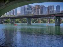 Pedestrian Bridge Over Lady Bird Lake