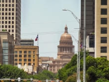 Congress Avenue Looking Towards Texas Capitol
