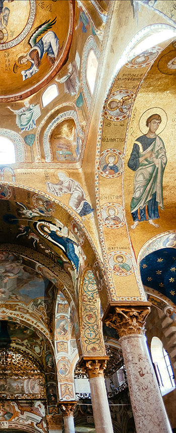 the Palatine Chapel - Byzantine mosics