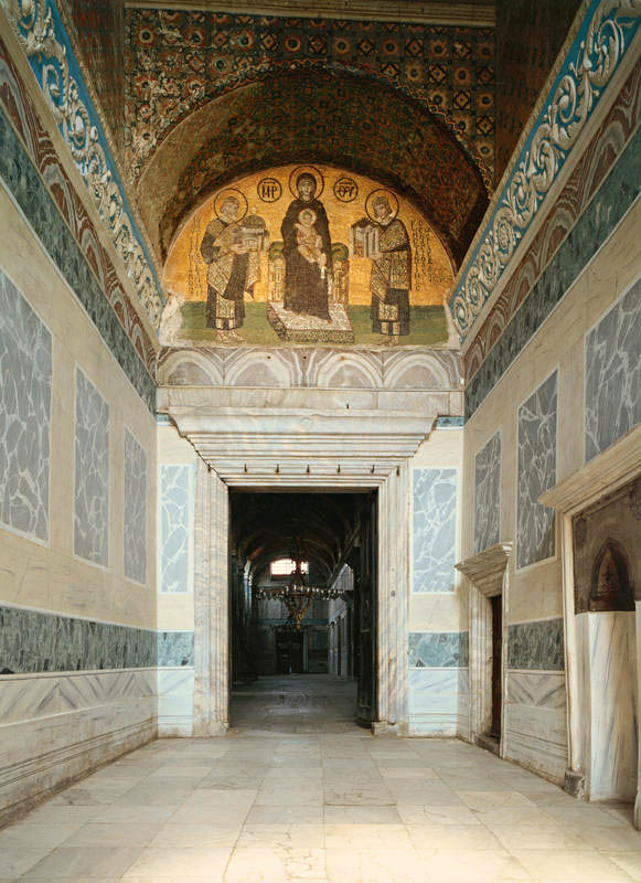The Vestibule Mosaic in Hagia Sophia
