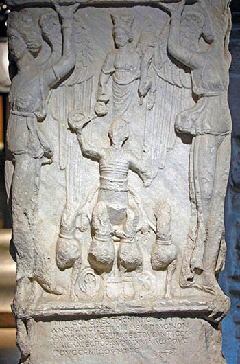 Hippodrome statue Porphyrios the chairoteer