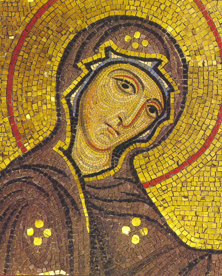 Mosaic of Theotokos George the Admiral