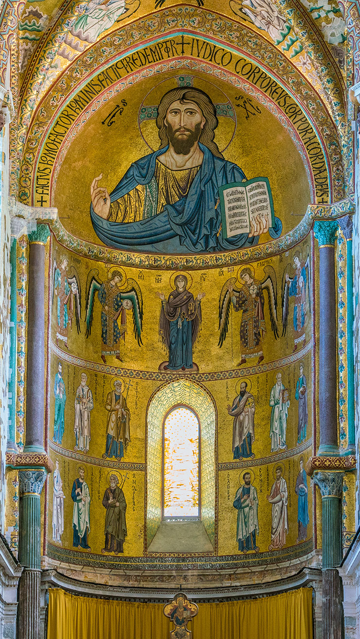 Mother of God in Apse of Cefalu