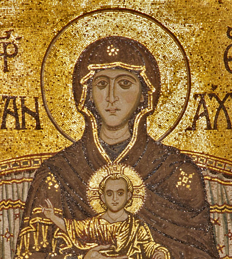 Theotokos Panakranta Byzantine Mosaic