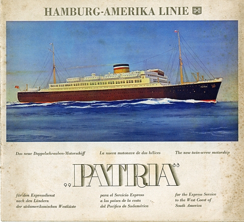 The Patria - Hamburg America Line