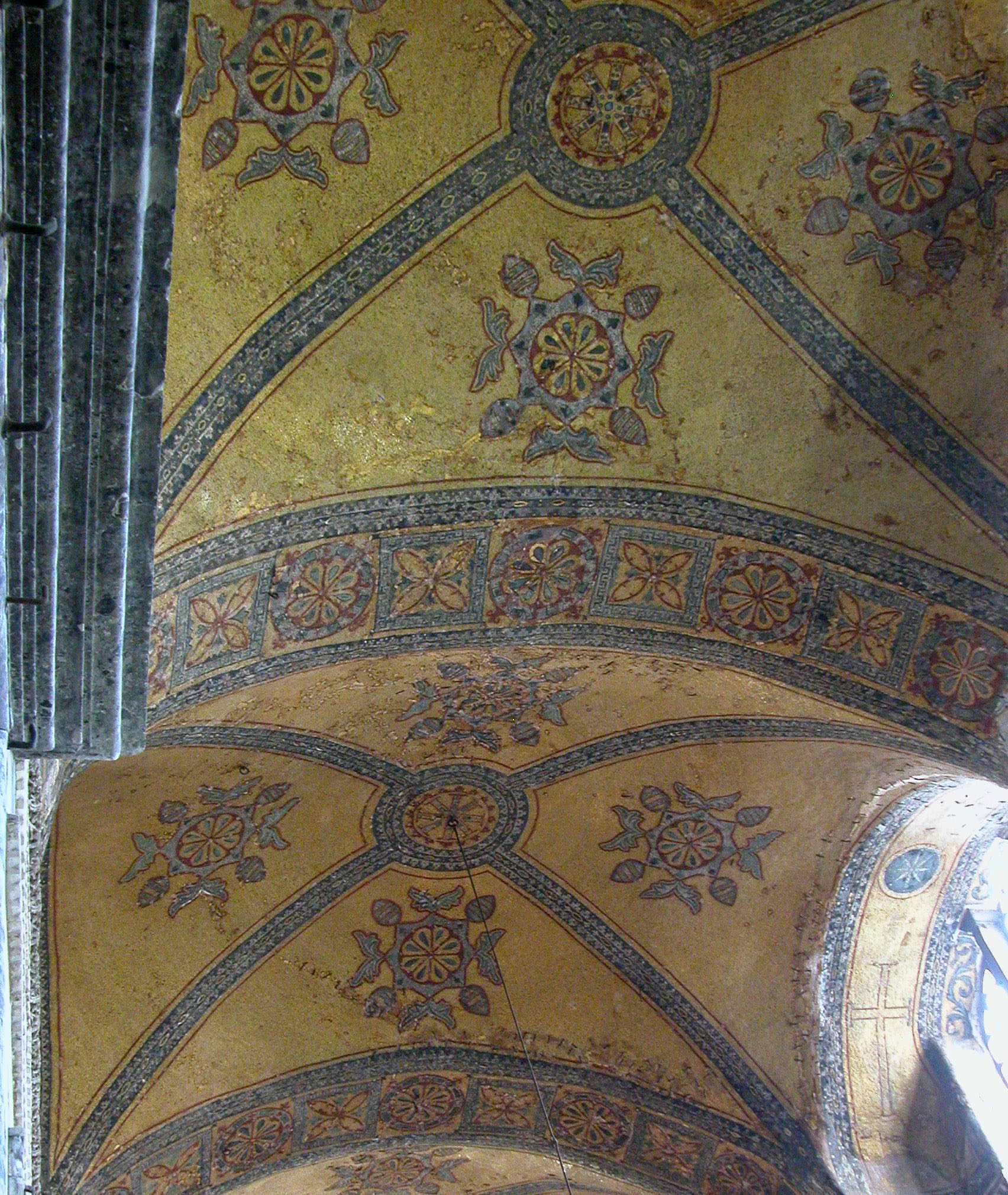 Vaults of the Inner Narthex of Hagia Sophia