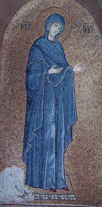 Theotokos from Deesis in Pammakaristos Church