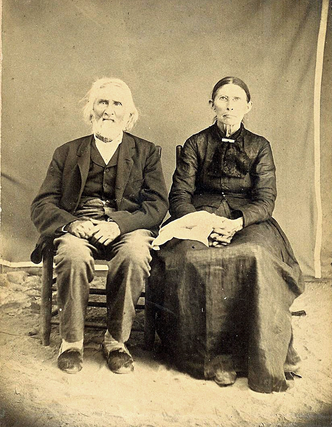 Willian Shoe Boots Ellington and his wife Martha Ann Long