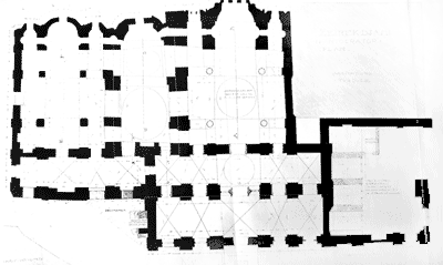 Plan of the three churches